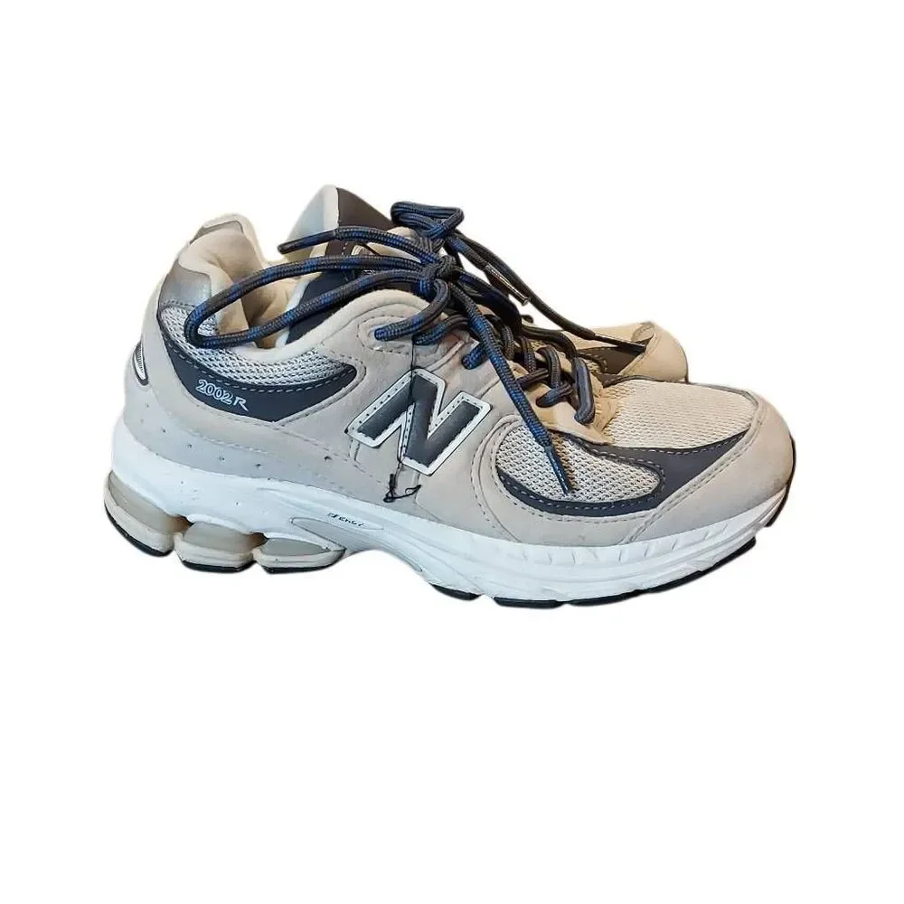 New Balance 990v5 Made in USA Running Shoes - Size 4 Adult - Gray Navy - Pre-Own